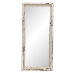 Clayre & Eef Vintage sttbarnval antikolt fehr fa keretes fali tkr (57x26cm)