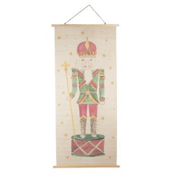 Clayre & Eef Vintage ris ditr mints fali vszonkp (150cm)