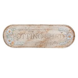 Clayre & Eef Vintage Potting Shed antikolt bzs virgos fm falikp / tblakp (NAGY)