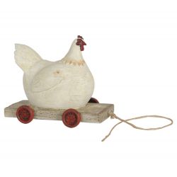 Clayre & Eef Country nosztalgia dekor tyk gurul talpon
