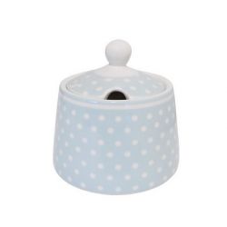 Isabelle Rose Shabby Chic pasztellkk alapon fehr pttys porceln cukortart