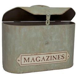 Antic Vintage antikolt zld fm magazin tart