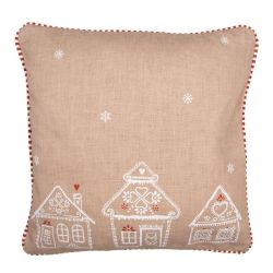 Clayre & Eef Gingerbread House mzeskalcs hziks karcsonyi pamut prnahuzat