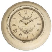  Isabelle Rose Vintage antikolt krm szn vastagkeretes fm falira (32cm)