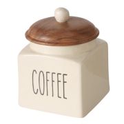  Boltze Rusztikus krm konyhai trol COFFEE felirattal akcfa tetvel
