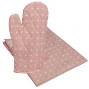  D.C.G.S. Shabby chic pderrszaszn pttys pamut ednyfog + konyharuha szett