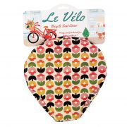  D.C.G.S. Vintage Le Velo angol tulipnos vzll bicikli nyereg huzat