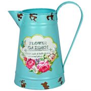  Originals Vintage antikolt zldes kk fm kanna Flower Garden virgmints fm plakettel