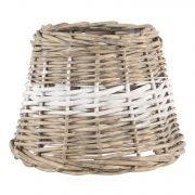  Clayre & Eef Country natr rattan lmpabra kzepn fehr cskkal