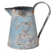 Clayre & Eef Vintage antikolt kk My Garden feliratos knny vas dekor kanna