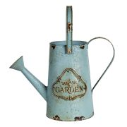  Clayre & Eef Vintage Garden antikolt kk dombornyomott fm dekor locsolkanna