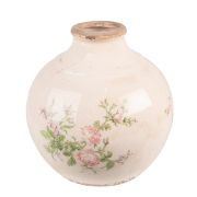  Clayre & Eef Shabby Chic antikolt pasztell rzss gmbly kermia vza (M)