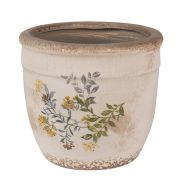  Clayre & Eef Vintage antikolt srga mezei virgos kermia kasp / virgcserp (M)