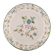  Clayre & Eef Vintage bzs alapon sznes virgos zomncozott fm lapos knl tl