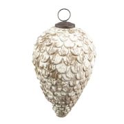  Clayre & Eef Vintage krm alapon antikolt barna toboz alak ris veg fggdsz (25cm)