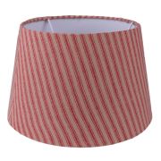  Clayre & Eef Vintage bzs / piros cskos textil lmpaerny