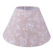  Clayre & Eef Shabby Chic bzs alapon fehr rzss textil lmpabra (L)