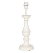  Clayre & Eef Vintage antikolt fehr asztali fa lmpatest (NAGY)