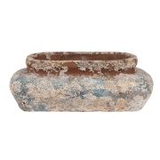  Clayre & Eef Vintage antikolt kk / bzs terrakotta hosszks kasp (27cm)