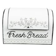  Clayre & Eef Vintage Fresh Bread antikolt fehr alapon fekete virgmints fm kenyrtart
