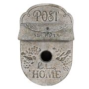  Clayre & Eef Vintage antikolt zld / rz szn fm postalda / madrhz