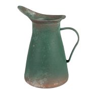  Clayre & Eef Vintage bronzosan antikolt zld fm dekor kancs (NAGY)