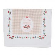  Clayre & Eef Shabby Chic Essense de Roses rzss pamut konyharuha / kztrl
