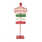  D & D Vintage Christmas North Pole feliratos ll tjelz fm tbla (46cm)