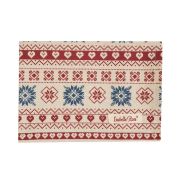  Isabelle Rose Hygge Holidays piros / kk norvg mints pamut konyharuha