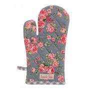  Isabelle Rose Shabby Chic Julia szrke alapon rzss / kocks steppelt ednyfog keszty