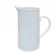  Isabelle Rose Shabby Chic pasztellkk alapon fehr pttys porceln kancs
