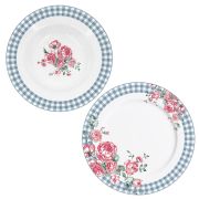  Isabelle Rose Shabby Chic Julia kkesszrke kocks / rzss 2 db-os porceln tkszlet