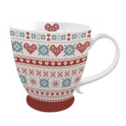  Isabelle Rose Hygge Holidays piros / kk norvg mints porceln bgre (4dl)