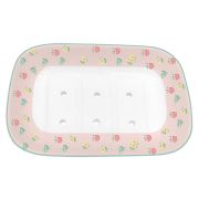  Isabelle Rose Shabby Chic Abby halvny rzsaszn alapon tavaszi virgmints porceln szappan/szivacstart
