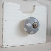  Isabelle Rose Shabby Chic szrke alapon fehr pttys kermia btorfoganty