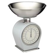  Kitchen Craft Living Nostalgia Vintage galambszrke rozsdamentes acl konyhai mrleg 4kg-ig