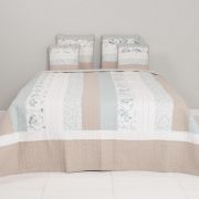  Clayre & Eef Shabby Chic vilgoskk / bzs rzss steppelt patchwork pamut gytakar (180x260)