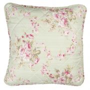  Clayre & Eef Shabby Chic mentazld alapon nagy rzss steppelt prnahuzat (40x40cm)