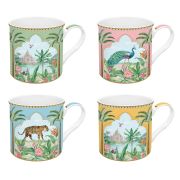  R2S Paradise Sauvage indiai motvumos sznes porceln bgre szett dszdobozban