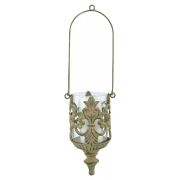  E. Design Vintage antikolt mohazld dszes fm lanterna / mcsestart