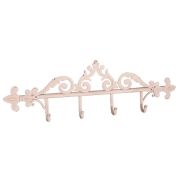  Antic Shabby Chic antikolt krm fm 4 akaszts fali fogas