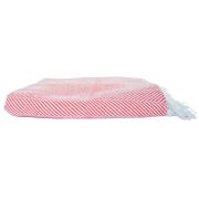  Isabelle Rose Vintage piros / krm Zig Zag mints rojtos 100% pamut kttt pld / takar