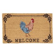  Clayre & Eef Country kakasos Welcome feliratos kkuszrost lbtrl