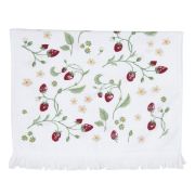  Clayre & Eef Wild Strawberries eper mints pamut konyharuha / kztrl