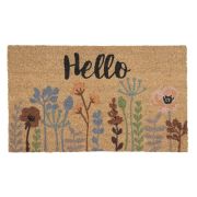  Clayre & Eef Country tavaszi virgos Hello feliratos kkuszrost lbtrl