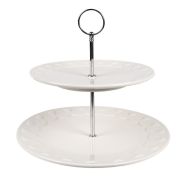  Clayre & Eef Shabby Chic fehr dombor szv mints emeletes kermia stemnyknl